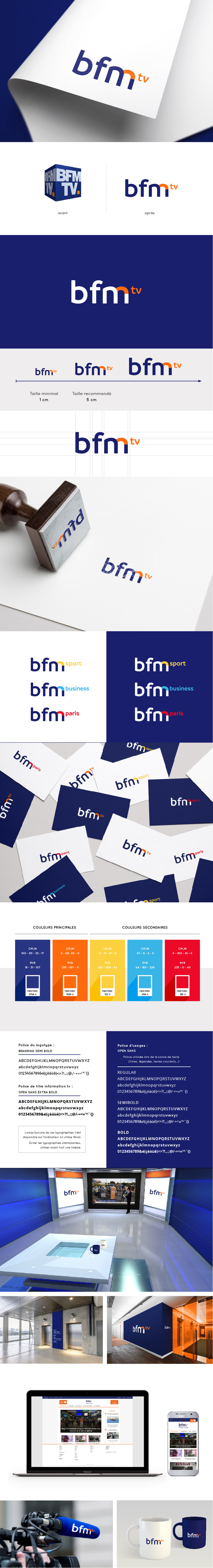 Refonte logo BFMTV